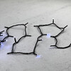 Миниатюра фото гирлянда нить 10м белая с мерцанием каждого диода 24в, 100 led, провод черный пвх, ip54 ltc pst100abl-11-1w | 220svet.ru