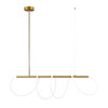 Миниатюра фото подвесной светильник loft it thread 10388p/a brass | 220svet.ru