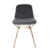 Миниатюра фото стул roomers sc-3288hw/dark grey | 220svet.ru
