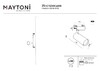 Миниатюра фото трековый светодиодный светильник maytoni vuoro tr029-3-10w3k-w-w | 220svet.ru