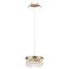 Миниатюра фото подвесной светодиодный светильник odeon light fivre 5032/6l античная бронза | 220svet.ru