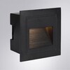Миниатюра фото уличный настенный свтодиодный светильник arte lamp piazza a7325in-1bk | 220svet.ru