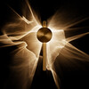 Миниатюра фото настенный светильник loft it flame 10452w gold | 220svet.ru