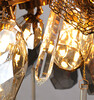 Миниатюра фото люстра 8898p/bl gold/smoky delight collection | 220svet.ru