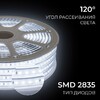 Миниатюра фото комплект светодиодной влагозащищенной ленты ogm 6w/m 120led/m 2835smd холодный белый 15m sl-70 | 220svet.ru