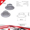 Миниатюра фото встраиваемый светильник reluce technical 16090-9.0-001rld mr16 swt | 220svet.ru