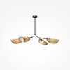 Миниатюра фото потолочная люстра на штанге maytoni organic mod225pl-04b | 220svet.ru