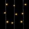 Миниатюра фото гирлянда занавес 2 x 3 м тепло-белый 220в, 600 led, провод черный пвх, ip54 ltc pcl602-11-2ww | 220svet.ru