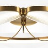 Миниатюра фото потолочный светодиодный светильник maytoni breeze mod281cl-l45bs3k | 220svet.ru