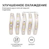Миниатюра фото светодиодная влагозащищенная лента apeyron 4,8w/m 60led/m 3528smd холодный белый 5m 10-04 | 220svet.ru
