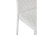Миниатюра фото барный стул woodville teon white / chrome 15513 | 220svet.ru