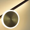 Миниатюра фото настенный светодиодный светильник odeon light stilo 6601/24wl черный | 220svet.ru