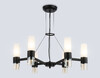 Миниатюра фото подвесная люстра ambrella light heigh light bk lh55104 | 220svet.ru