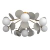Миниатюра фото потолочная люстра loft it 10008/8c grey | 220svet.ru