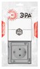 Миниатюра фото блок розетка с выключателем эра эксперт 11-7502-01 двойной ip55 16a-10ax-250в оу белый б0063270 | 220svet.ru