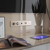 Миниатюра фото рамка из поликарбоната на 5 постов werkel stream шампань w0052111 | 220svet.ru