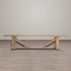 Миниатюра фото скамья партикулар restoration hardware particuier bench 260 | 220svet.ru