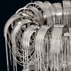 Миниатюра фото подвесная люстра avenue 5 delight collection km0358p-5m/a chrome | 220svet.ru
