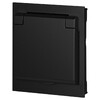 Миниатюра фото розетка эра arktik 16-2103-05 с заземлением 2p+e schuko со шторками с крышкой 16а-250в антрацит б0070438 | 220svet.ru