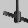 Миниатюра фото крепление потолочное одинарное для трековой системы maytoni flarity tra158c-s1-b | 220svet.ru