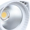 Миниатюра фото трековый однофазный светодиодный светильник arte lamp a3830pl-1wh | 220svet.ru