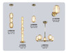 Миниатюра фото подвесной светодиодный светильник ambrella light high light lh30102 | 220svet.ru