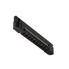 Миниатюра фото трековый светодиодный трехфазный светильник maytoni points trinity tr195-3-10w2.7k-m-b | 220svet.ru