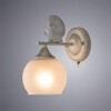 Миниатюра фото бра arte lamp gemelli a2150ap-1wg | 220svet.ru