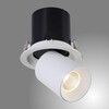 Миниатюра фото встраиваемый светодиодный спот crystal lux clt 042c130 wh | 220svet.ru