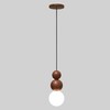 Миниатюра фото подвесной светильник inodesign beads dark wood 44.2410 | 220svet.ru
