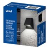 Миниатюра фото уличный настенный светильник uniel ulu-p34a-5w/4000k ip65 black ul-00013623 | 220svet.ru