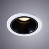 Миниатюра фото встраиваемый светильник arte lamp a6663pl-1bk | 220svet.ru