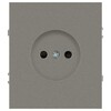 Миниатюра фото розетка эра arktik 16-2106-07 без заземления 2p 16а-250в титан б0071679 | 220svet.ru