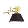 Миниатюра фото бра lumina deco brantol ldw 1124 md+bk | 220svet.ru