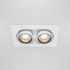 Миниатюра фото встраиваемый светодиодный светильник maytoni hidden dl045-02-10w4k-w | 220svet.ru