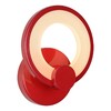 Миниатюра фото бра iledex ring a001/1 red | 220svet.ru