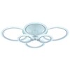 Миниатюра фото потолочная светодиодная люстра profit light 8076/6 wht | 220svet.ru