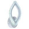 Миниатюра фото настенный светодиодный светильник profit light 8018/1w wht | 220svet.ru