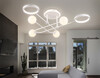 Миниатюра фото потолочная люстра с пультом ду ambrella light comfort fl66229 | 220svet.ru