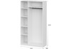 Миниатюра фото шкаф woodville даиго 1200 меланж 607878 | 220svet.ru