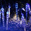 Миниатюра фото светодиодная гирлянда эра нить сосульки 220v постоянный синий - ic б0055995 | 220svet.ru