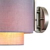 Миниатюра фото бра indigo nebbia 13020/1w nickel v000355 | 220svet.ru