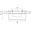 Миниатюра фото встраиваемый светильник lightstar levigo l01002323 (010023+ 510023) | 220svet.ru