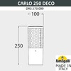 Миниатюра фото ландшафтный фонарь fumagalli carlo deco 250 dr3.573.000.wxu1l | 220svet.ru