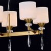 Миниатюра фото подвесная люстра illumico il5182-8lls-29 brass keltic | 220svet.ru