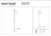 Миниатюра фото торшер maytoni erich mod221-fl-01-n | 220svet.ru