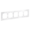 Миниатюра фото рамка стеклянная на 5 постов voltum s70 vls110501 (белый, стекло) | 220svet.ru