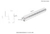 Миниатюра фото шинопровод встраиваемый магнитный для гкл12,5 мм crystal lux space clt 0.123 02 l2000 wh | 220svet.ru