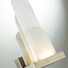 Миниатюра фото настенный светодиодный светильник odeon light foros 5437/12wl бронзовый брашинг | 220svet.ru