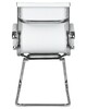 Миниатюра фото офисное кресло для посетителей dobrin cody lmr-102n-n_ch-m_el-white-11434 | 220svet.ru